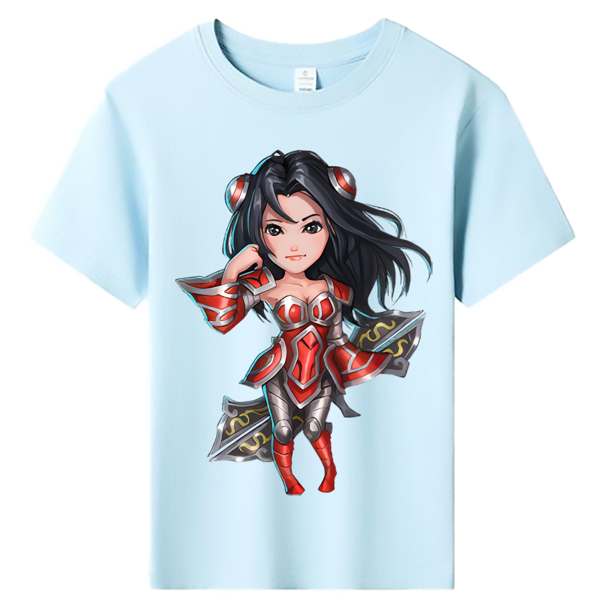 （画像用） リーグ・オブ・レジェンド League of Legends LOL 綿100％キッズTシャツ（フロントプリント）